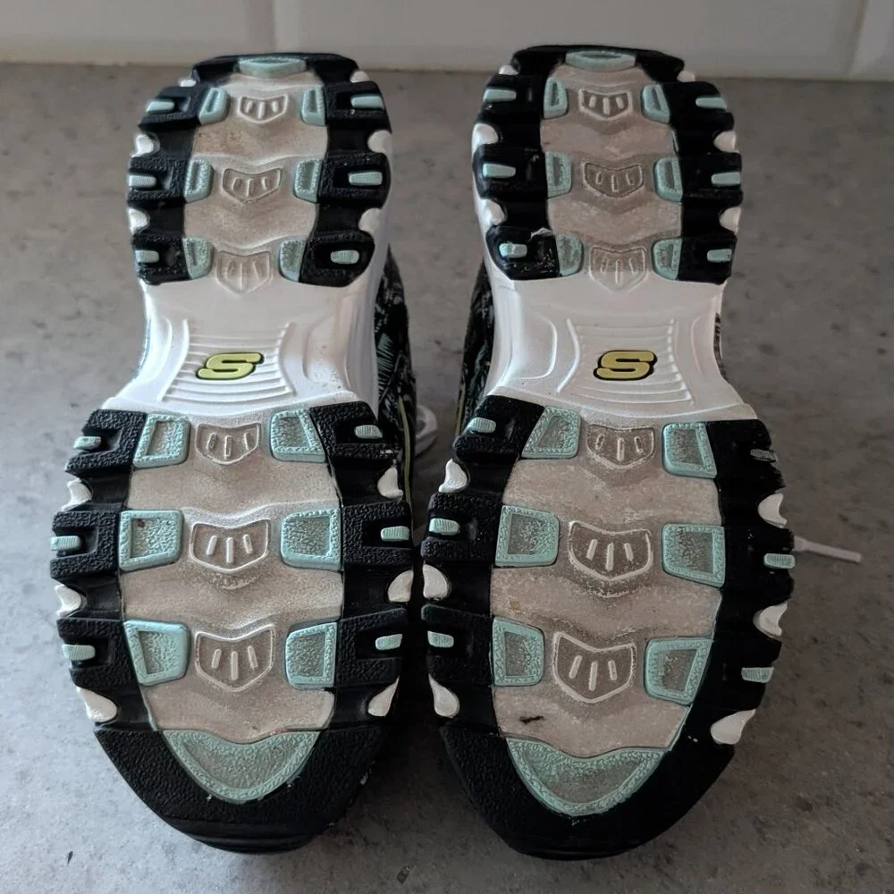 Skechers D’Lites Women’s Sneakers – Tropical Print – Size 6.5 - Picture 6 of 6